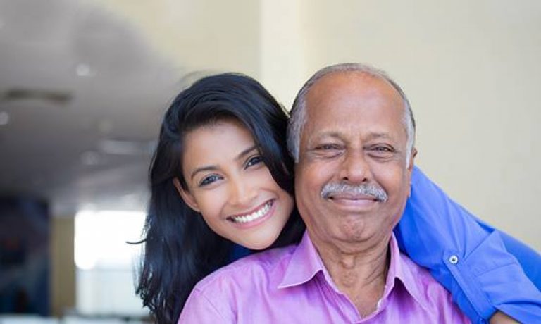 Smiling Grandpa